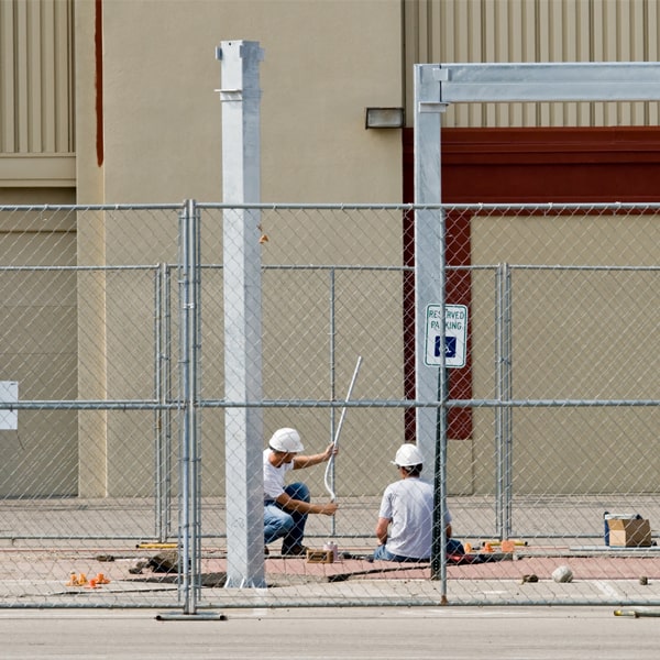 how much time can i lease the temporary fence for my building site or event in West Seneca NY